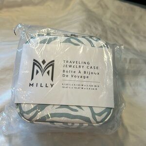 NWT Milly Animal Print Traveling Jewelry Case